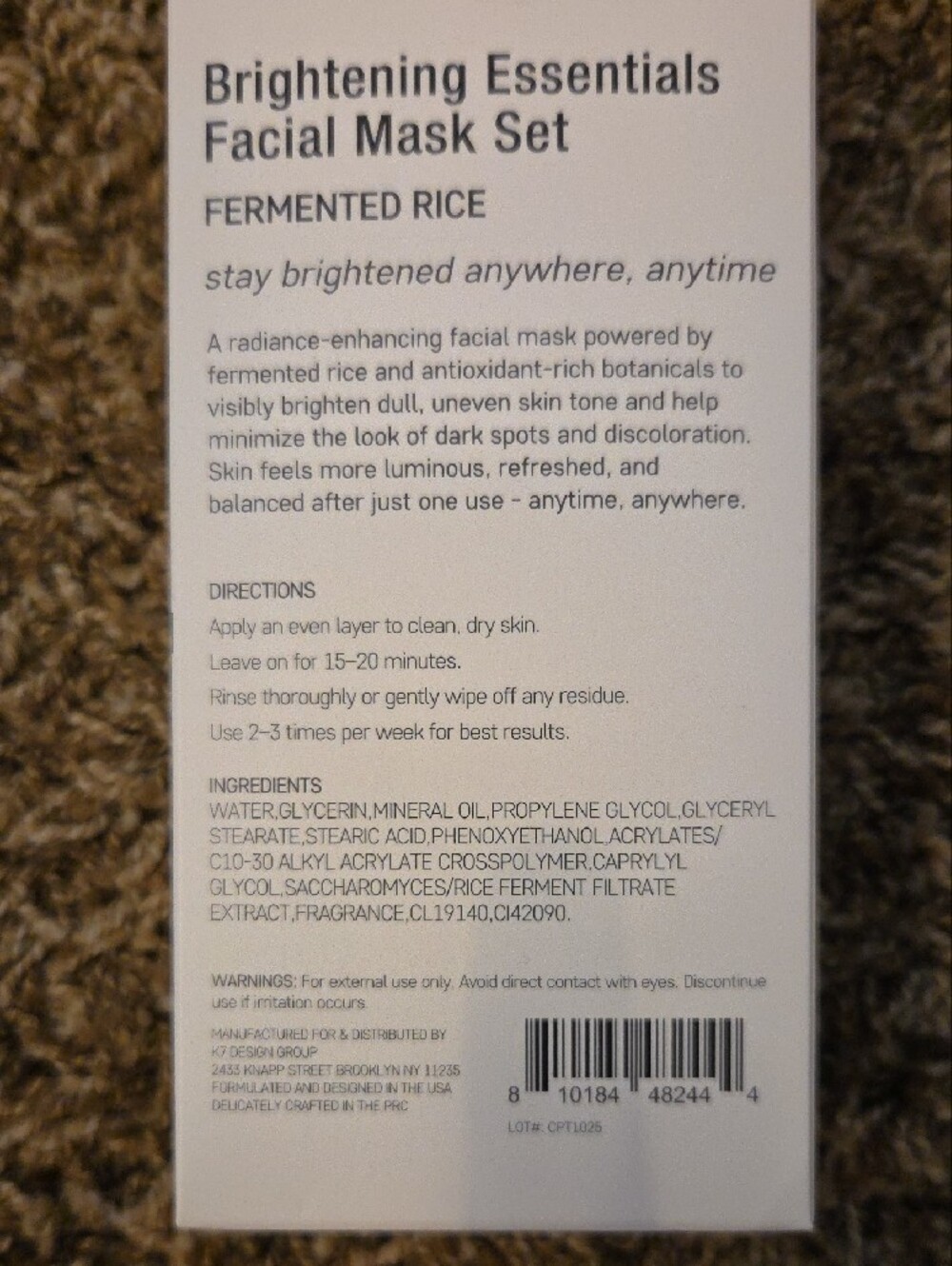 Revive Rx Brightening Essentials Facial Mask Set - Picture 3 of 4